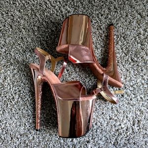 8-inch Pleaser heels